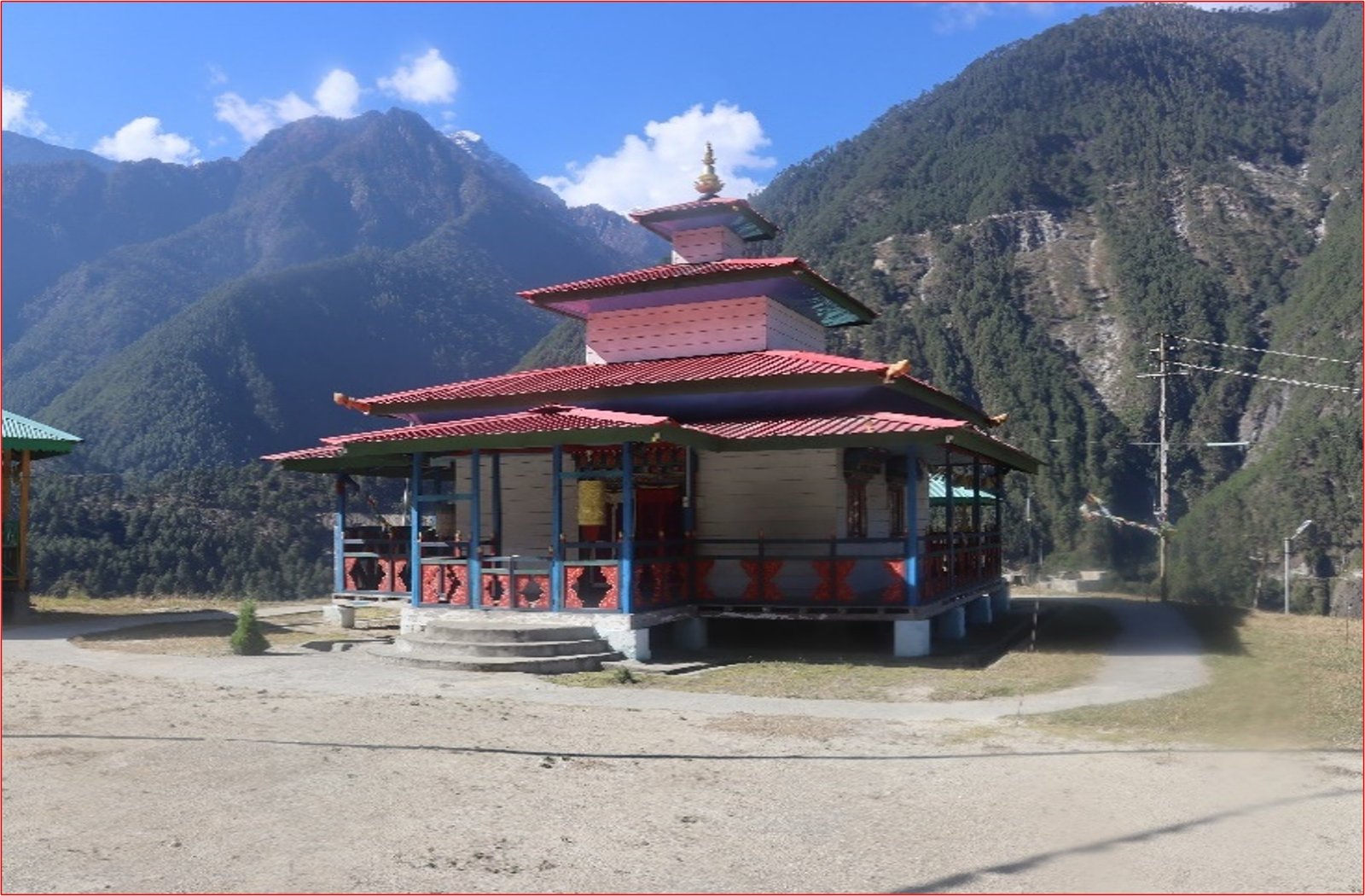 Gompa at Kaho village